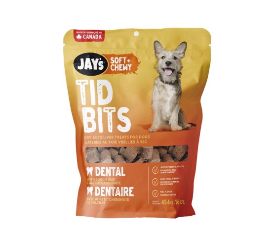 Jay's Tid Bits, Gâteries Pour Chien, Dentaire - 200 gr