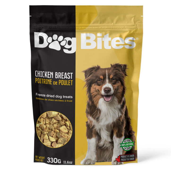 Poitrines de poulet Dog Bites – 85 g