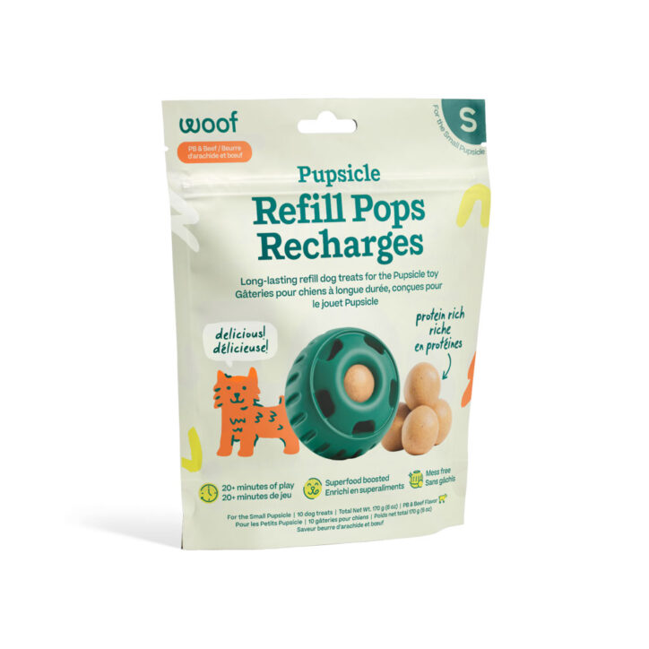 Woof Pet Recharges Pupsicle Beurre d’arachide/boeuf