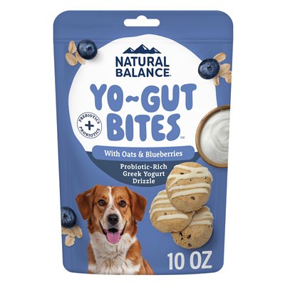 Natural Balance Biscuits « Yo-Gut » avec Avoine & Bleuets 10oz