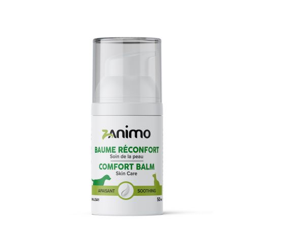Zanimo Baume Réconfort - Soin De La Peau, Apaisant & Cicatrisant, Pour Chien Et Chat 50ml