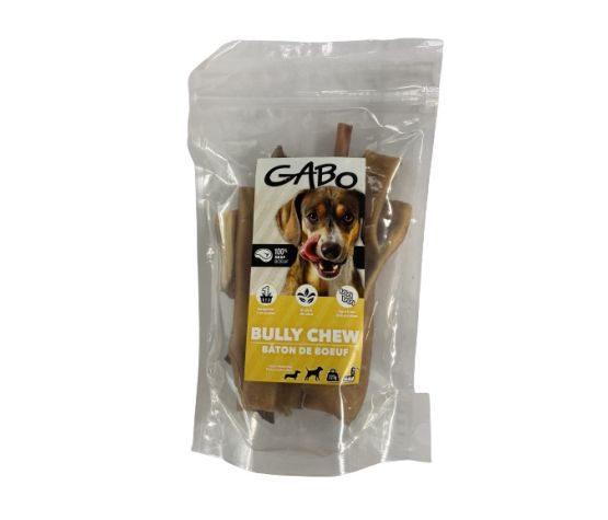 Gabo, Bâtons De Boeuf à Mâcher 12", Sac De 227gr - Format Économique