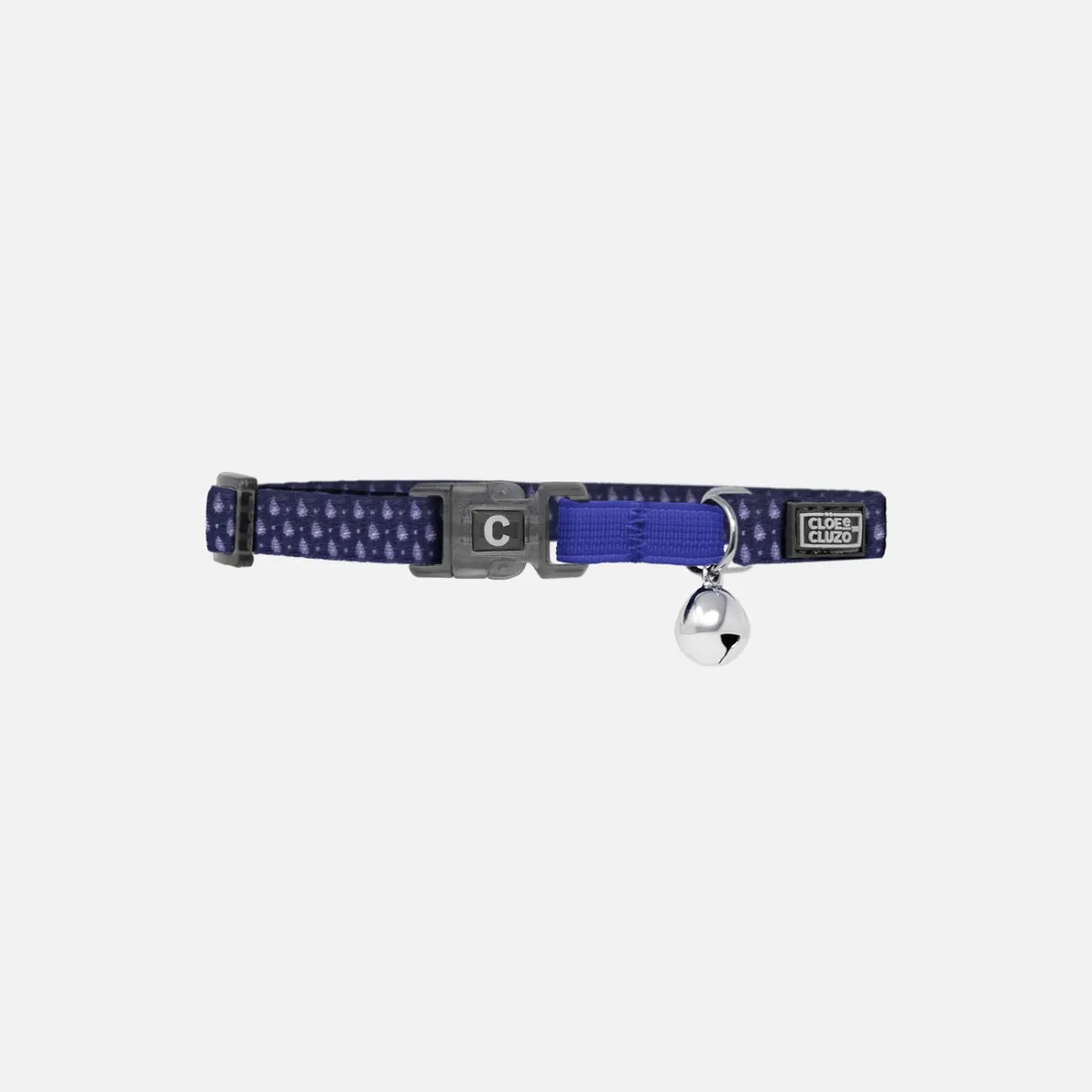 Collier pour chat, feu bleu