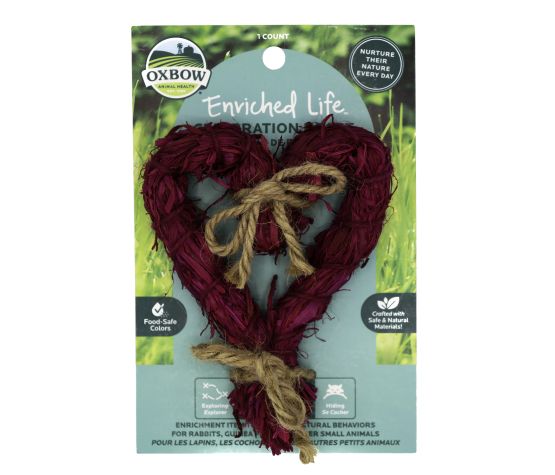 Oxbow Enriched Life - Gâterie à Mâcher Pour Rongeur, Coeur De Célébration
