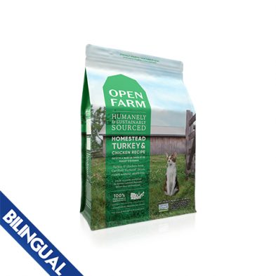 Open Farm® Recette à base de dinde et de poulet d'élevage pour chats