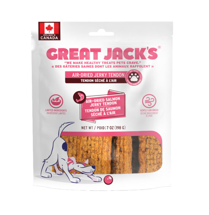 GREAT JACK’S TENDON DE SAUMON SÉCHÉ 7 OZ