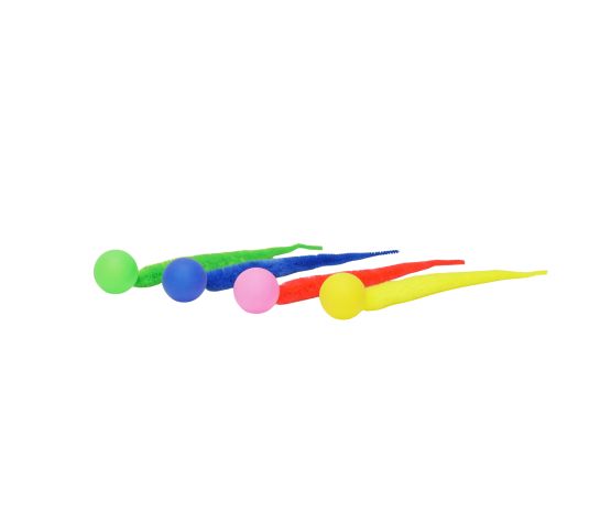 Bud'z Jouets En Jarre Pour Chat - Balles Chenille Colorées 20cm