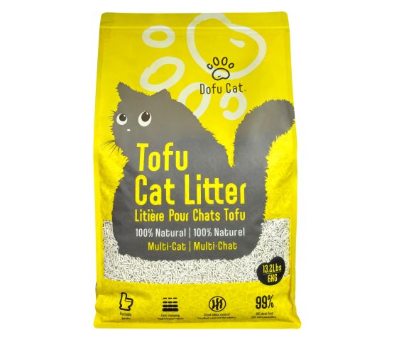 Dofu Cat Litière Agglomérante, Formule Tofu
