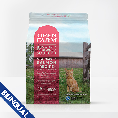 Open Farm® Recette au saumon sauvage pour chats