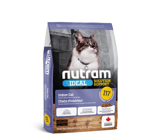 Nutram Ideal (i17) Nourriture Pour Chat D'intérieur, Poulet & Oeufs Entiers