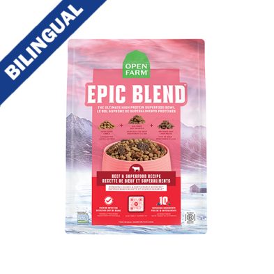 Open Farm® Recette Epic Blend™ au bœuf et aux superaliments