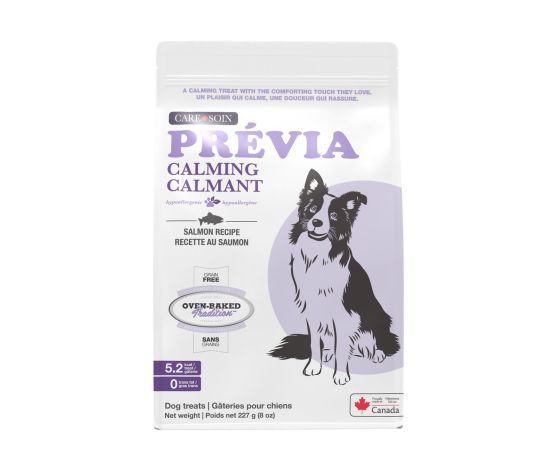 Obt Gâteries Pour Chien, Sans Grains / Prévia - Calmant, Recette Au Saumon 227g