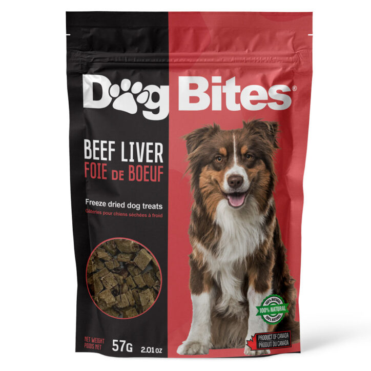 Foie de boeuf Dog Bites – 120 g