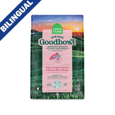 Open Farm® Goodbowl™ recette au saumon sauvage et au riz brun, nourriture pour chiens