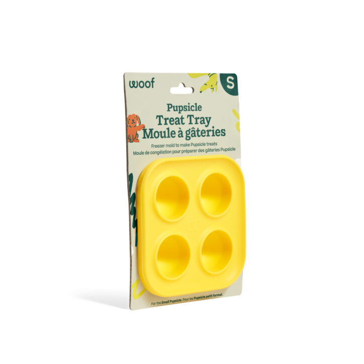 Woof Pet Moule à gâteries Pupsicle Jaune