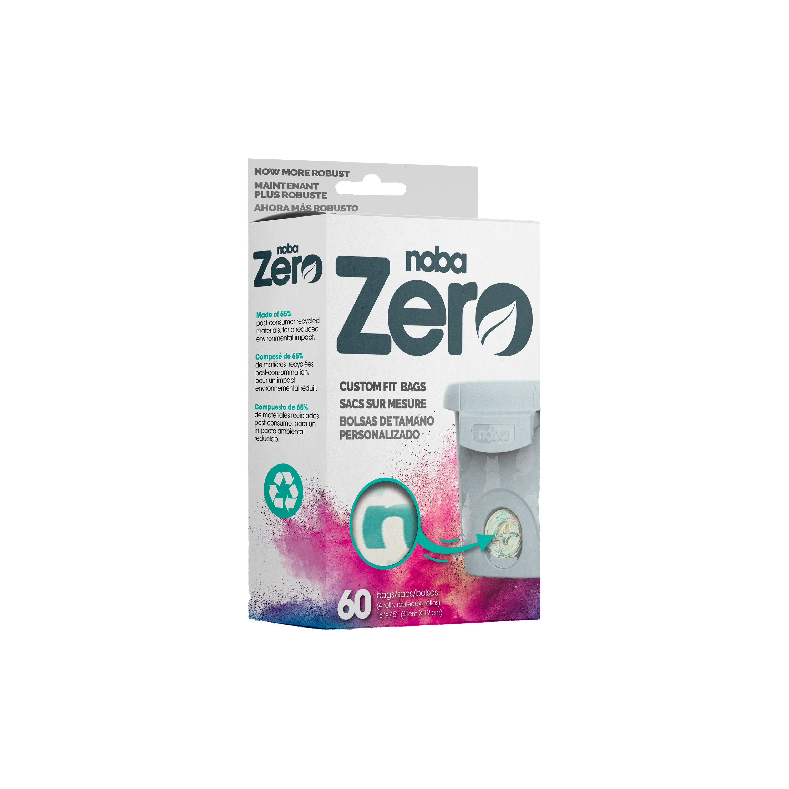 Noba Zero - 60 recharges de sachets
