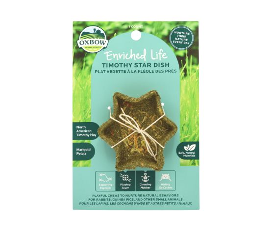 Oxbow Enriched Life - Gâterie à Mâcher Pour Rongeur, Pochette De Jeu En Bambou