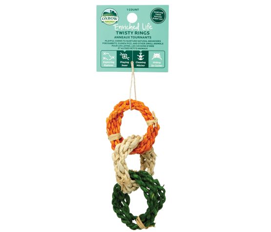 Oxbow Enriched Life - Gâterie à Mâcher Pour Rongeur, Anneau Tournants