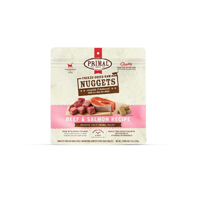 PRIMAL \ CAT FDR Nuggets Bœuf et Saumon 156 g