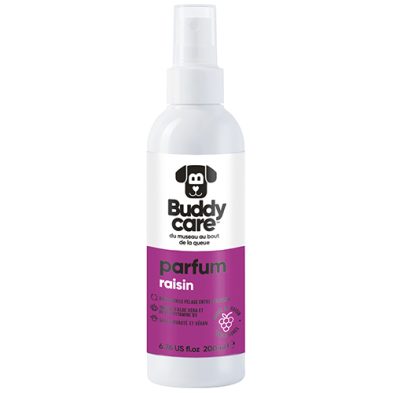 Eau de Cologne au raisin Buddycare™ pour chien 200 ml