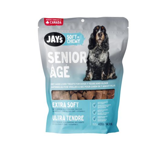 Jay's Senior Bits, Gâteries Pour Chien âgé - 170gr