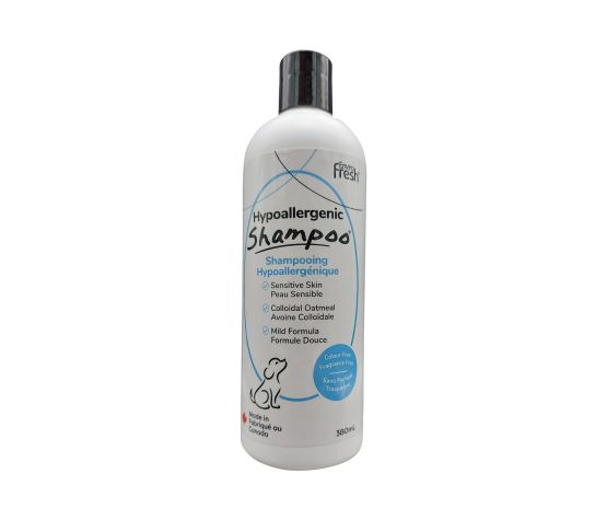 Envirofresh Shampoing Pour Chien, Hypoallergénique, Sans Parfum & Sans Couleur 380ml
