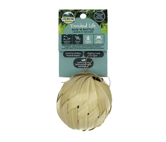 Oxbow Enriched Life - Gâterie à Mâcher Pour Rongeur, Courrir Et Secouer