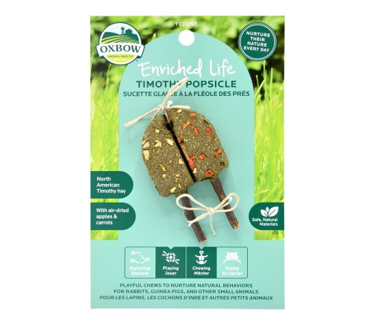 Oxbow Enriched Life - Gâterie à Mâcher Pour Rongeur, Popsicle